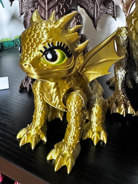 3D Print Baby Jaguar Dragon - Sandrine Sanders