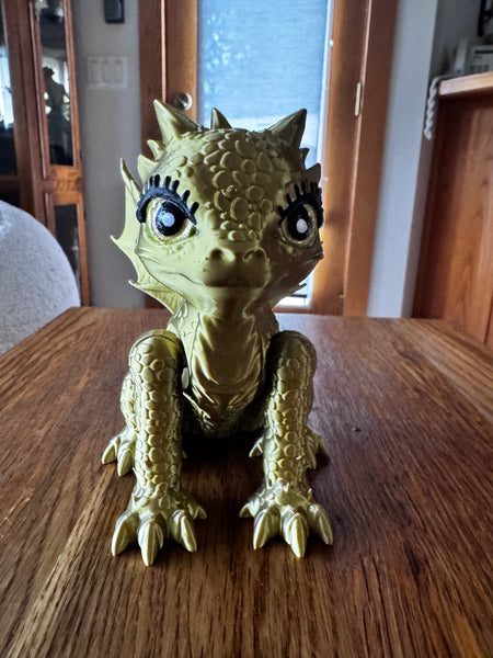 3D Print Baby Jaguar Dragon - Sandrine Sanders