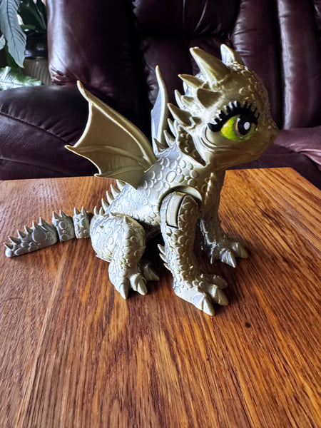 3D Print Baby Jaguar Dragon - Sandrine Sanders