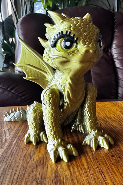 3D Print Baby Jaguar Dragon - Sandrine Sanders