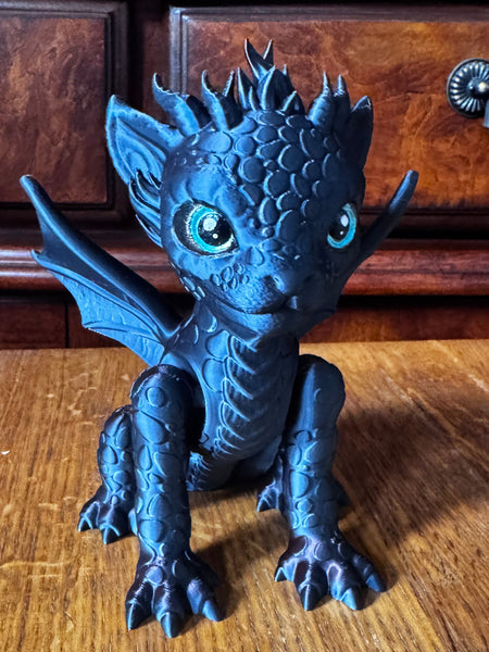 3D Print Baby Jaguar Dragon - Hunter De La Cruz