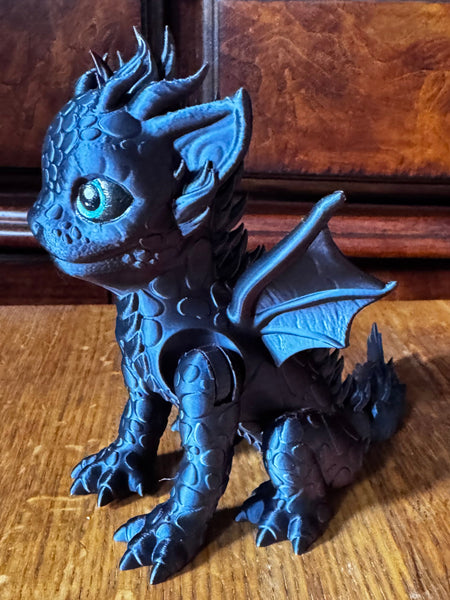 3D Print Baby Jaguar Dragon - Hunter De La Cruz