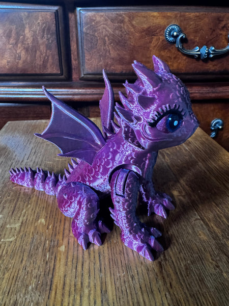 3D Print Baby Jaguar Dragon - Bianca
