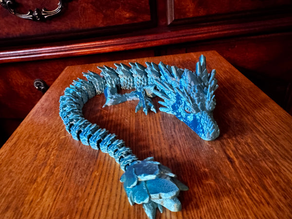 3D Print Long Stone Dragon - Julija Brennan