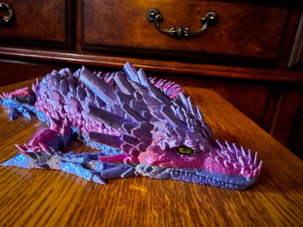 3D Print Long Stone Dragon - Lorraine Peters