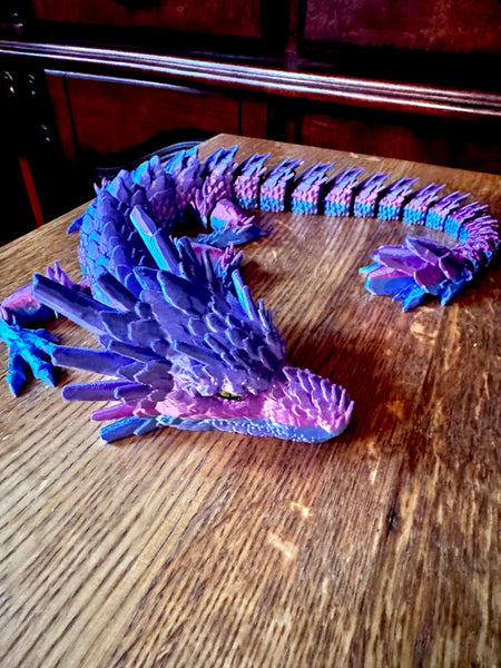 3D Print Long Stone Dragon - Lorraine Peters