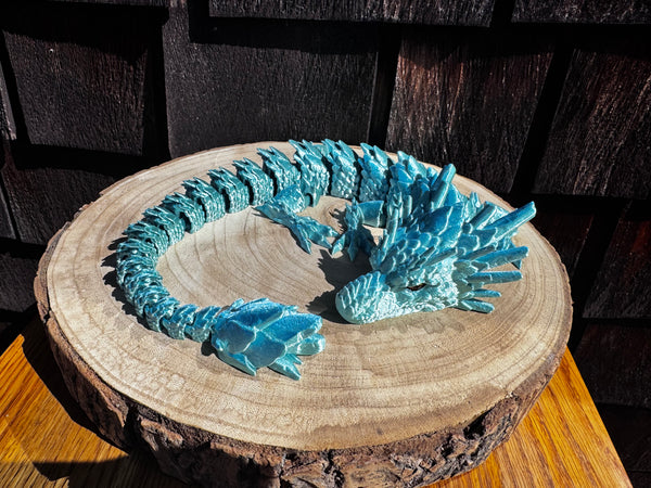 3D Print Long Stone Dragon - Julija Brennan
