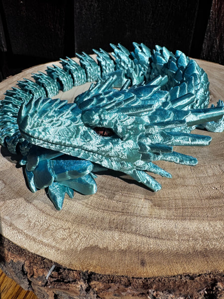3D Print Long Stone Dragon - Julija Brennan
