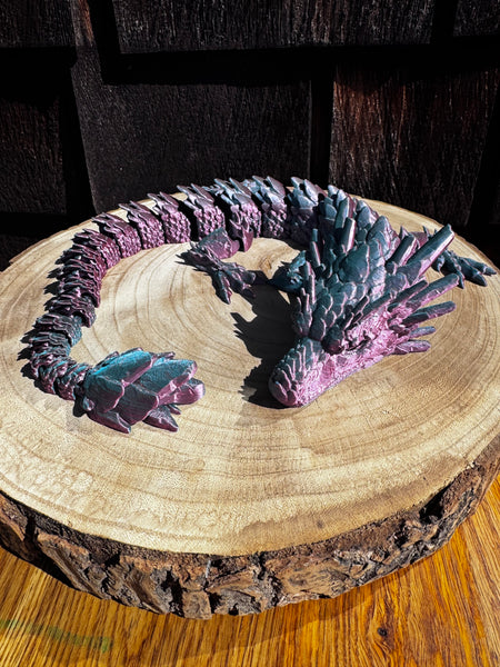 3D Print Long Stone Dragon - Alexandria Houton Savage