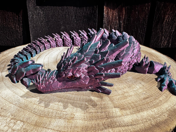 3D Print Long Stone Dragon - Alexandria Houton Savage
