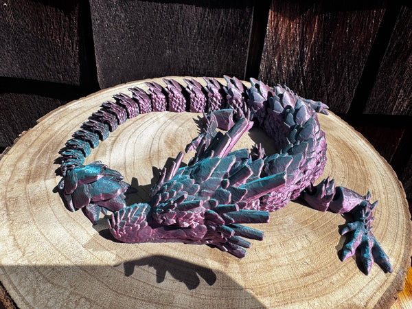 3D Print Long Stone Dragon - Alexandria Houton Savage