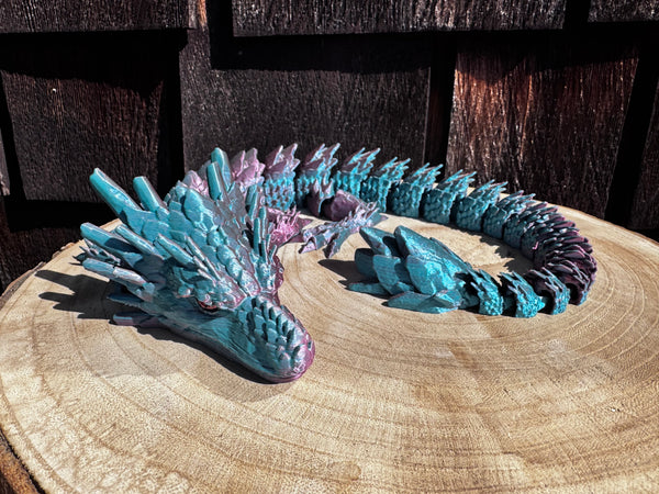 3D Print Long Stone Dragon - Alexandria Houton Savage