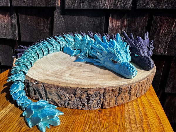 3D Print Long Stone Dragon - Julija Brennan