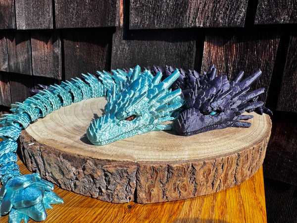 3D Print Long Stone Dragon - Julija Brennan