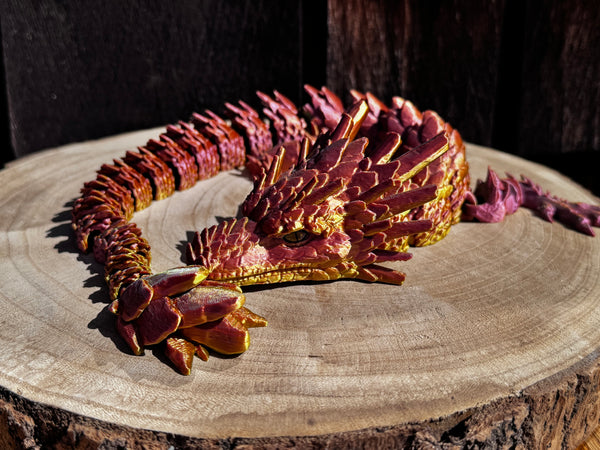 3D Print Long Stone Dragon - Sara Marten