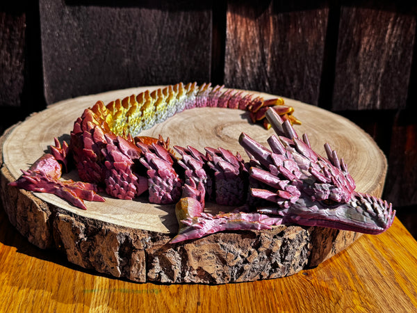 3D Print Long Stone Dragon - Sara Marten