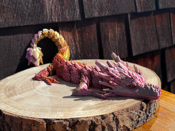3D Print Long Stone Dragon - Sara Marten