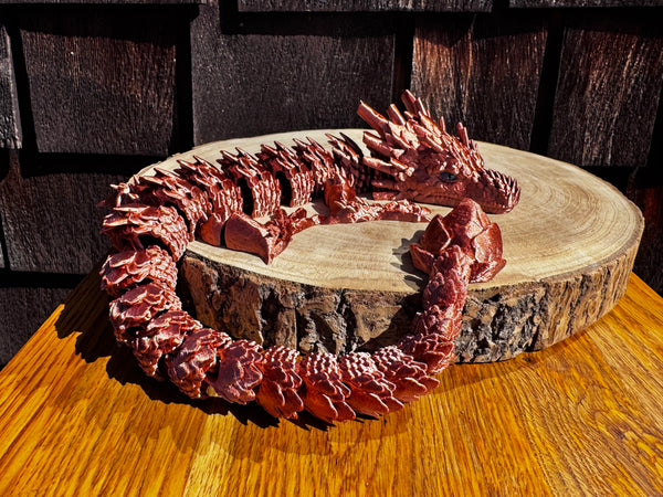 3D Print Long Stone Dragon - Lara Calladine