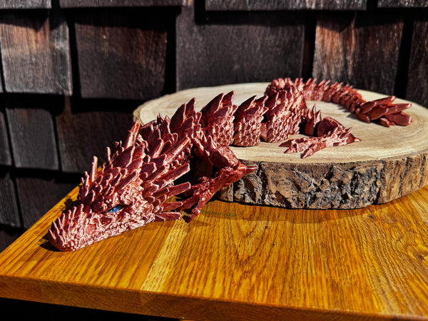 3D Print Long Stone Dragon - Lara Calladine