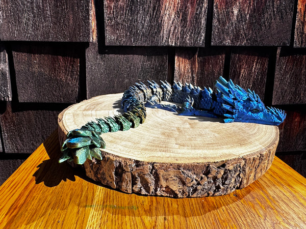 3D Print Long Stone Dragon - Shea O’Halloran Dubrinsky