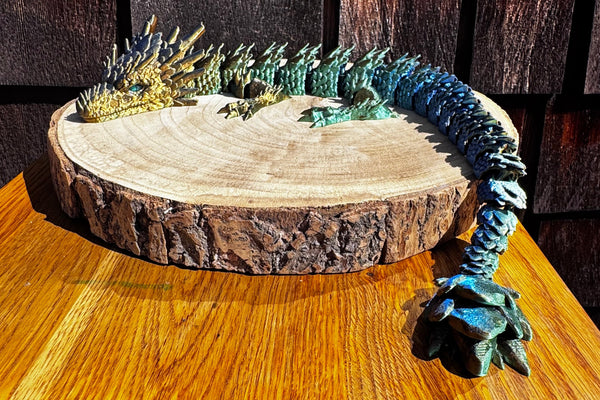 3D Print Long Stone Dragon - Shea O’Halloran Dubrinsky