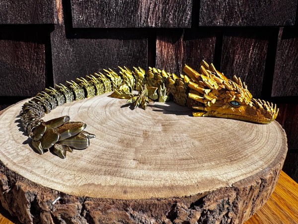 3D Print Long Stone Dragon - Safia Meziane