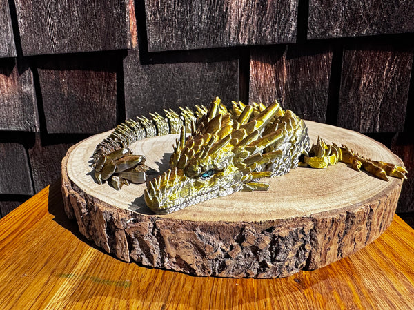 3D Print Long Stone Dragon - Safia Meziane