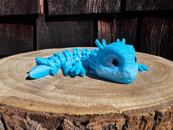 3D Print Baby Stone Dragon - Peter Amaris