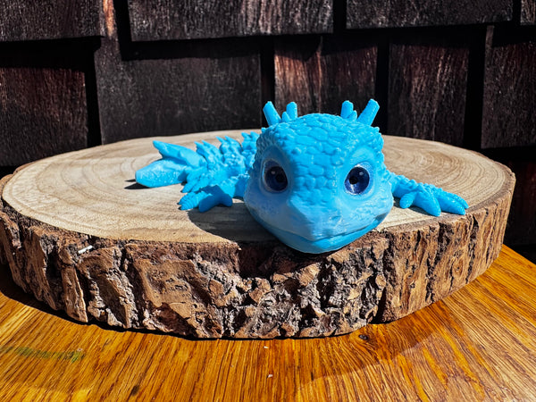 3D Print Baby Stone Dragon - Peter Amaris