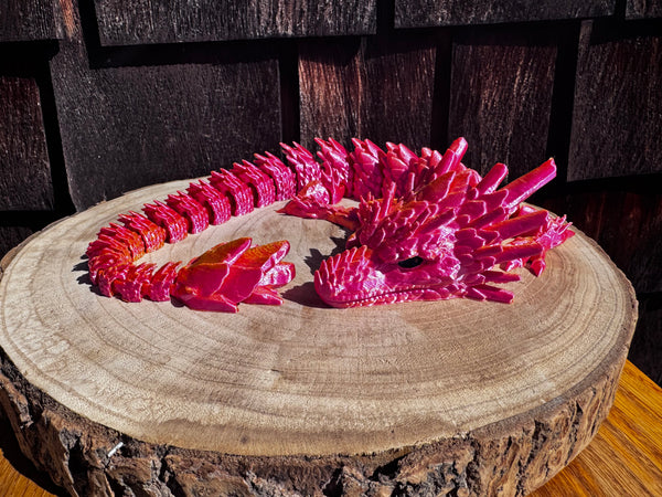 3D Print Long Stone Dragon - Charlotte Vintage