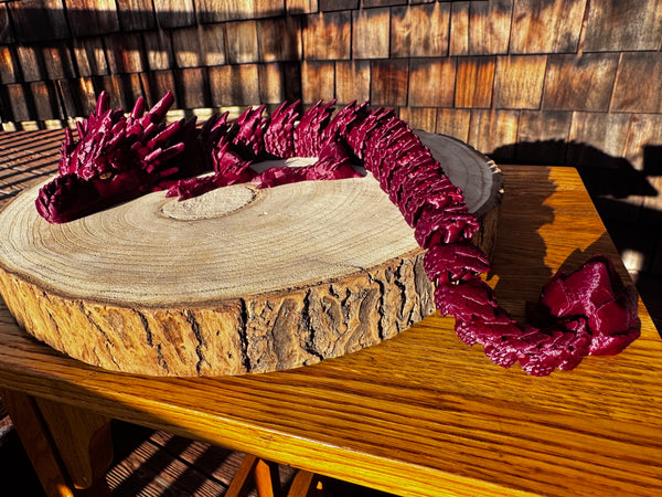 3D Print Long Stone Dragon - Riley Parker