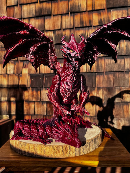 3D Print Long Stone Dragon - Riley Parker