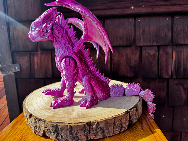 3D Print Jaguar Dragon - Solange Sangria Dragonseeker