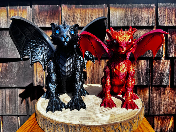 3D Print Jaguar Dragon - Antoinetta Scarletti Justicano