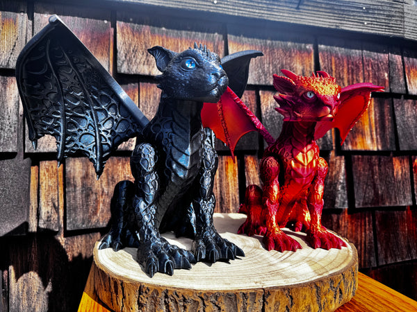 3D Print Jaguar Dragon - Antoinetta Scarletti Justicano
