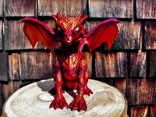 3D Print Jaguar Dragon - Antoinetta Scarletti Justicano