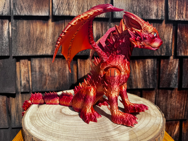 3D Print Jaguar Dragon - Antoinetta Scarletti Justicano