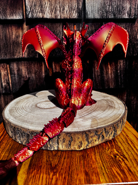3D Print Jaguar Dragon - Antoinetta Scarletti Justicano