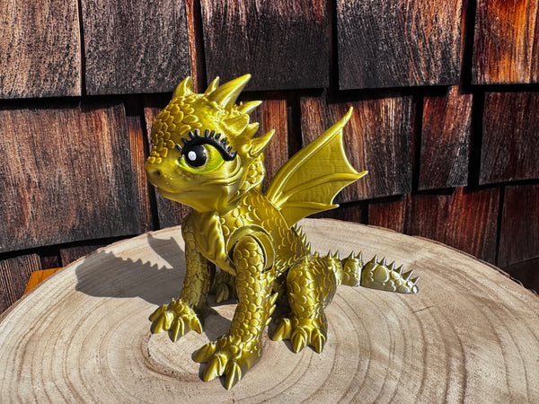 3D Print Baby Jaguar Dragon - Sandrine Sanders