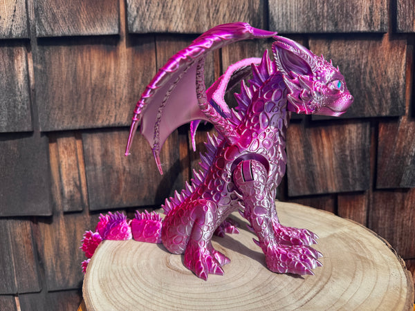 3D Print Jaguar Dragon - Solange Sangria Dragonseeker