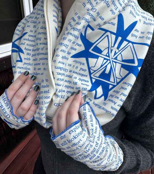 GhostWalker Series Infinity Book Scarf