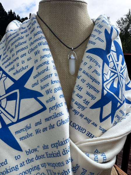 GhostWalker Series Infinity Book Scarf