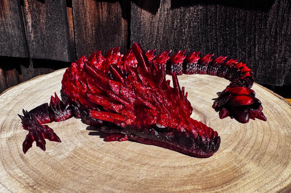 3D Print Long Stone Dragon - Blaze McGuire Volkov