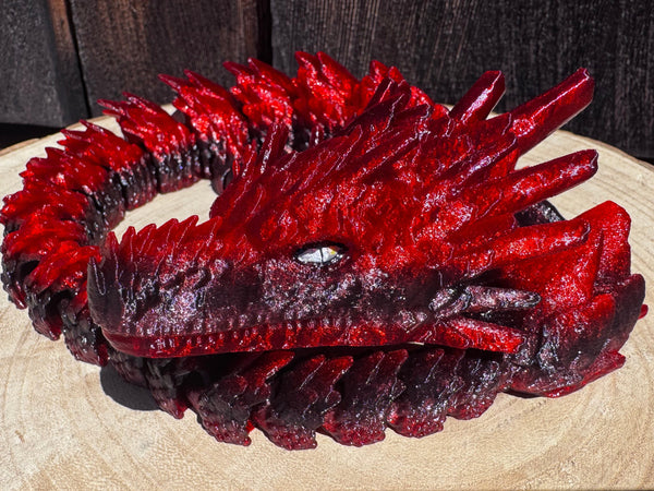 3D Print Long Stone Dragon - Blaze McGuire Volkov