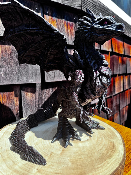 3D Print Stone Dragon - Nicholas De La Cruz