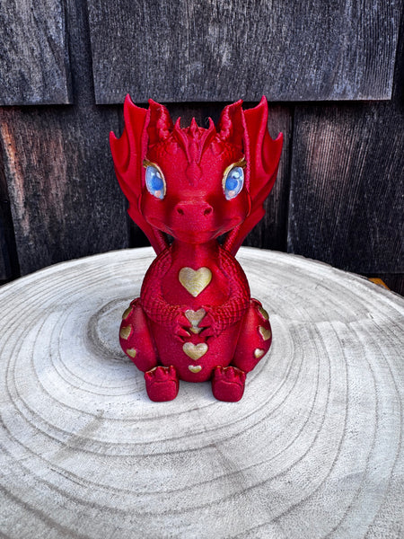 3D Print Sea Haven Dragon - Lissa (Fire Bound)