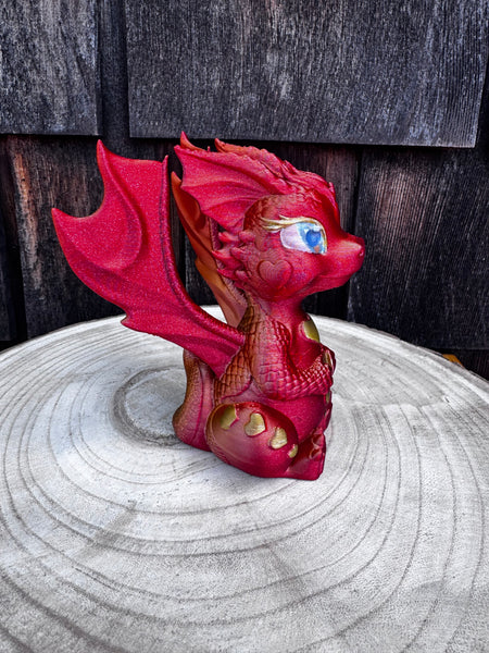 3D Print Sea Haven Dragon - Lissa (Fire Bound)