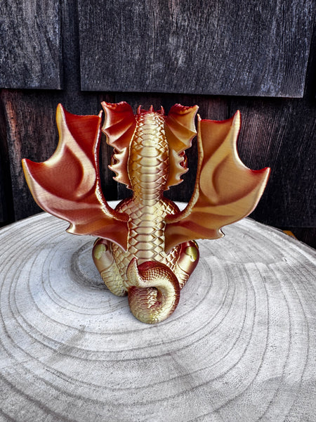 3D Print Sea Haven Dragon - Lissa (Fire Bound)