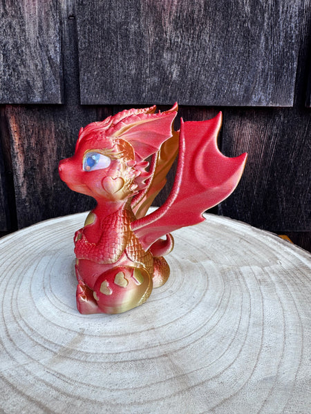 3D Print Sea Haven Dragon - Lissa (Fire Bound)