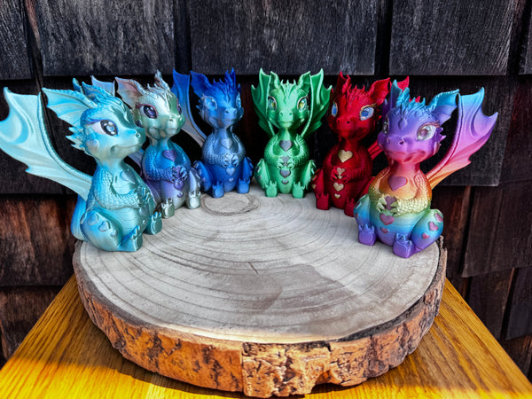3D Print Sea Haven Dragon - Lexi (Earth Bound)